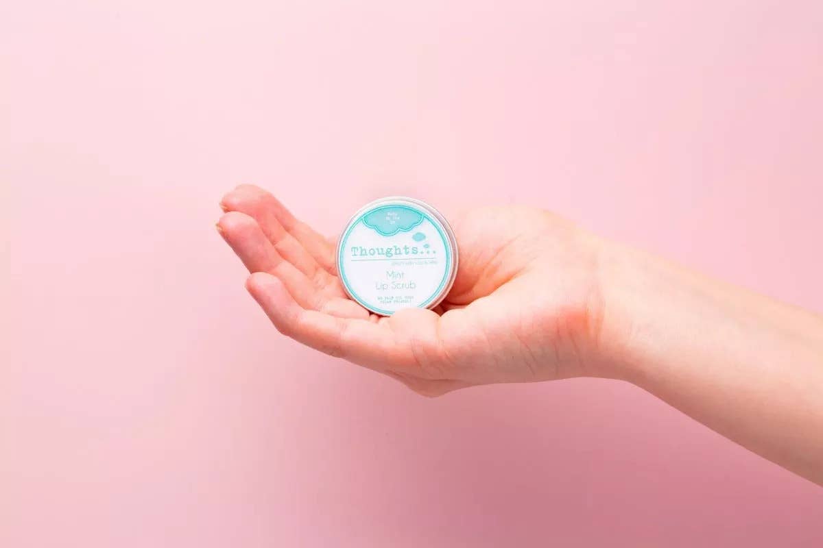 Mint Lip Scrub IT'S THE THOUGHT