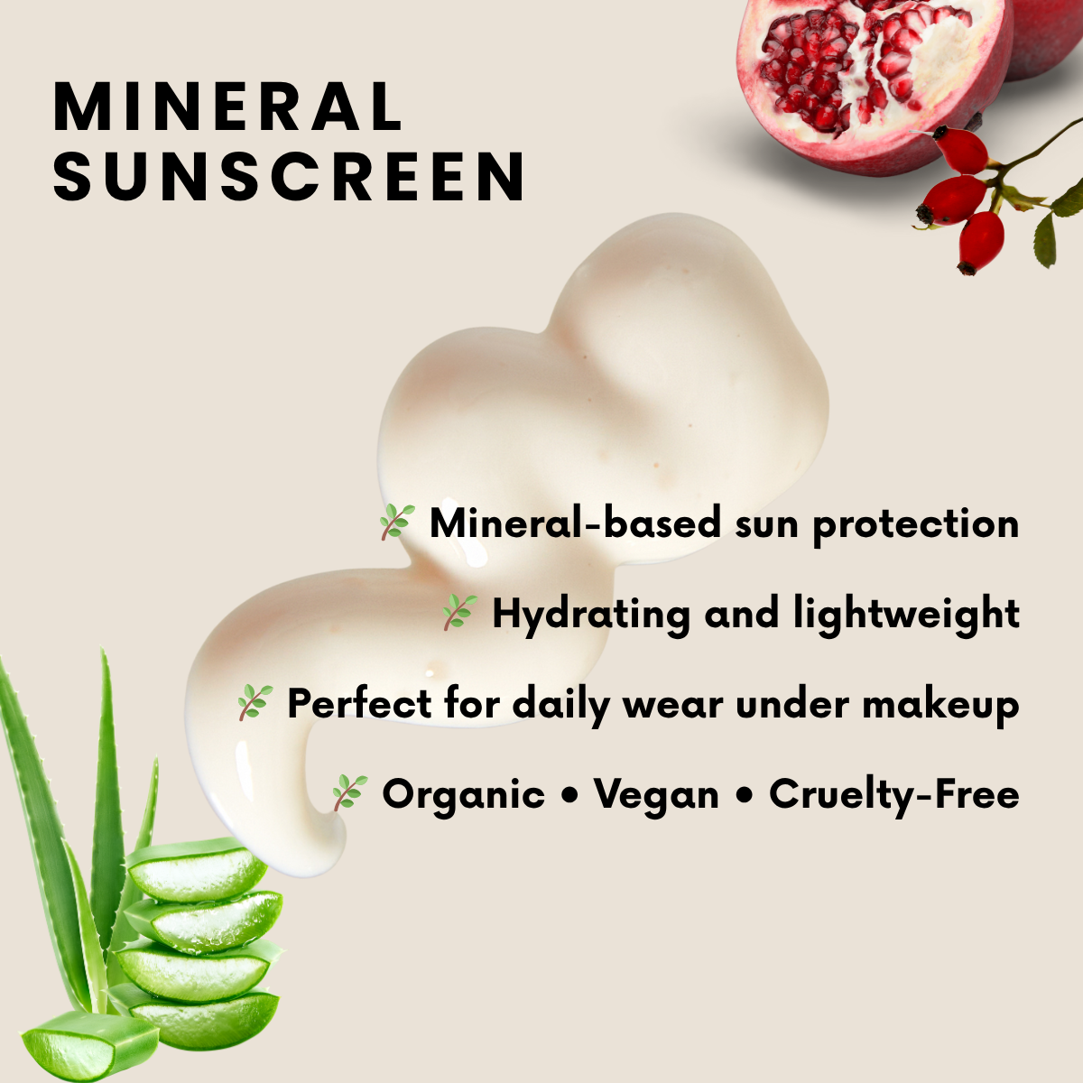 Travel Organic SPF30 Face Cream - SKNFED