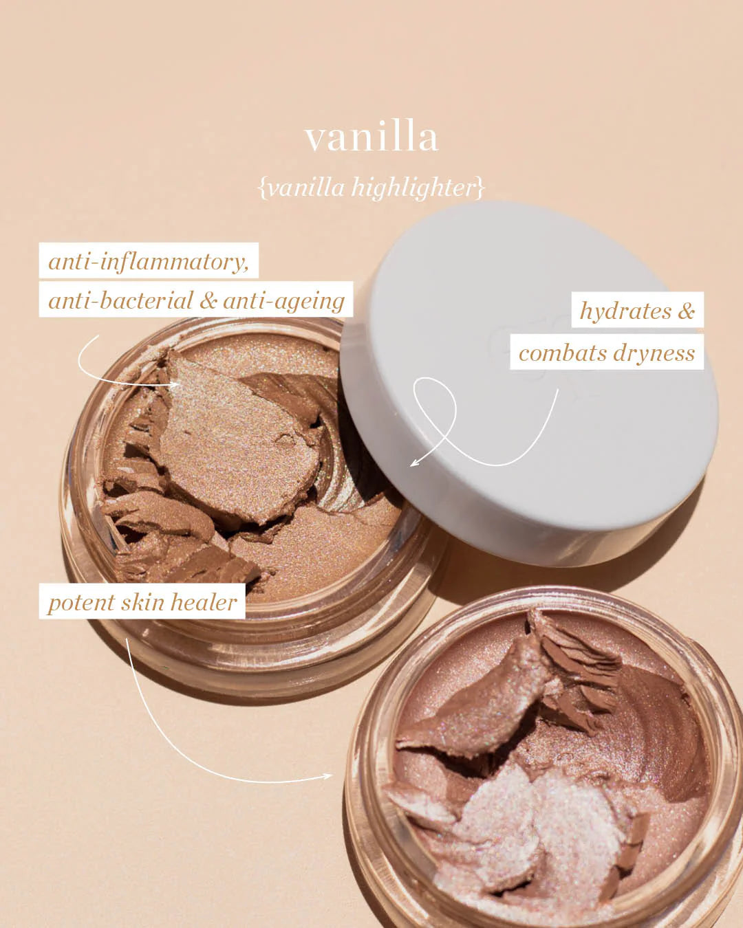 Vanilla Highlighter Radiant Balm ERE PEREZ