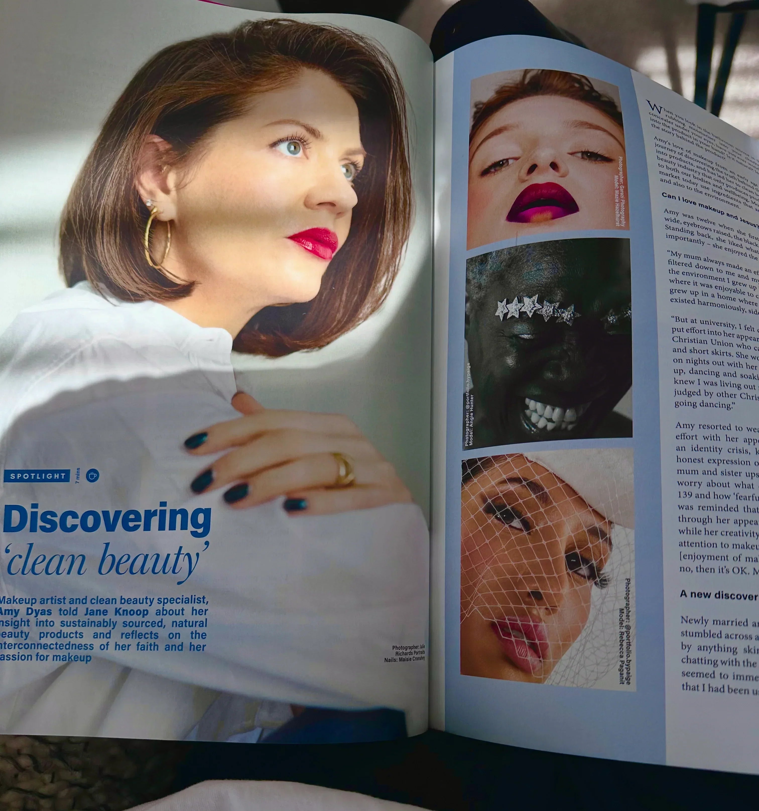 Woman Alive Magazine – Amy Dyas on Discovering Clean Beauty