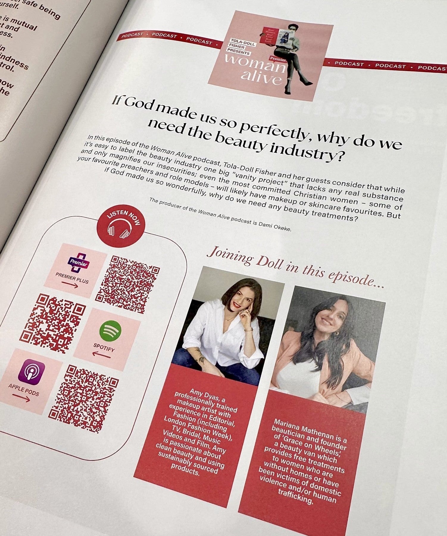 Talking Clean Beauty and Faith on the Woman Alive Podcast