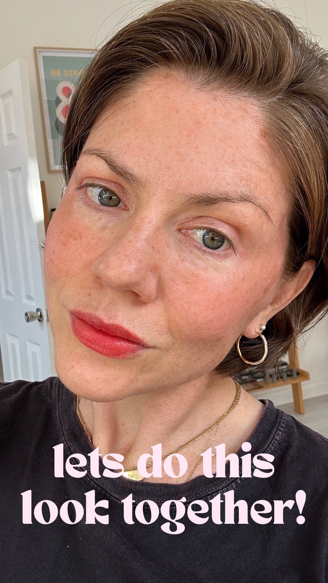 A Quick, Easy & Cute Flushed Summer look