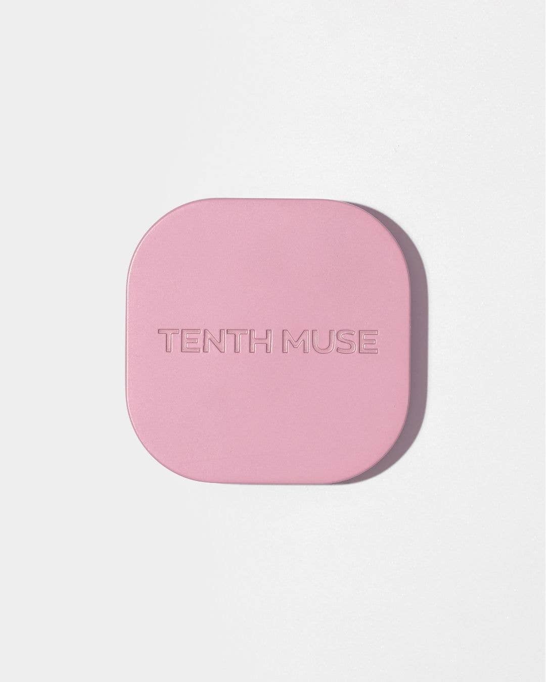 REFILLABLE VESSEL-PINK SUEDE, TENTH MUSE