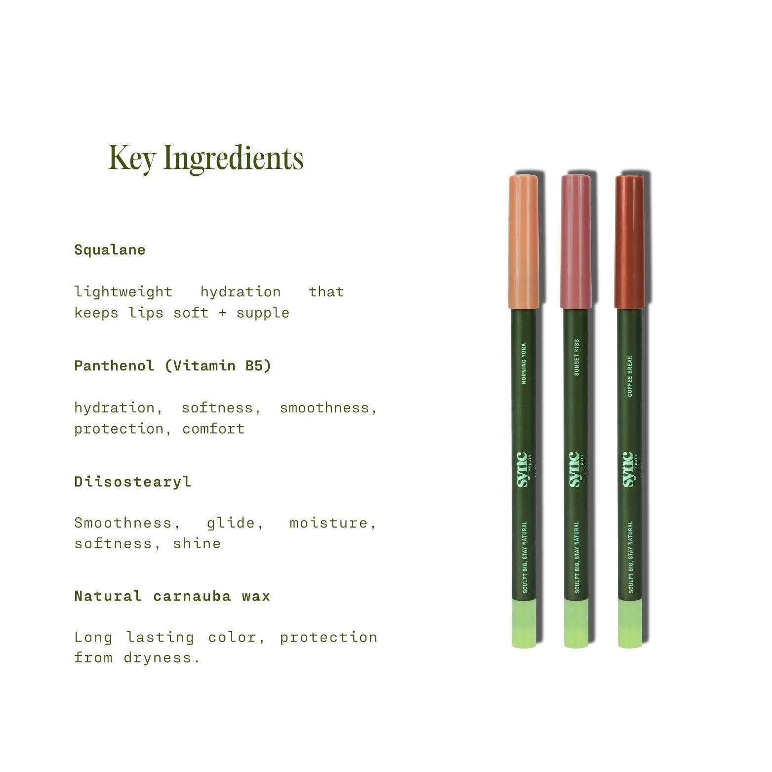 SYNC Beauty Lip Liner – Coffee Break