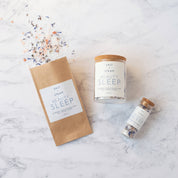 Beauty Sleep - Lavender & Rose Facial Steam 50g & 200g: Test Tube