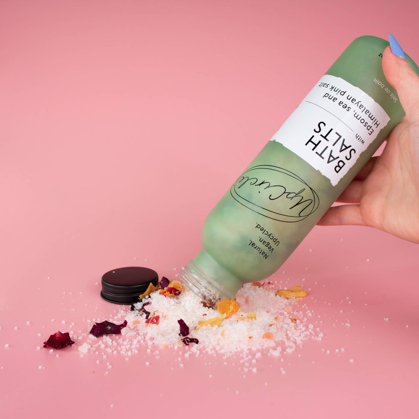 Eco-friendly Bath Salts with Epsom Sea & Himalayan Pink Salt UP CIRCLE