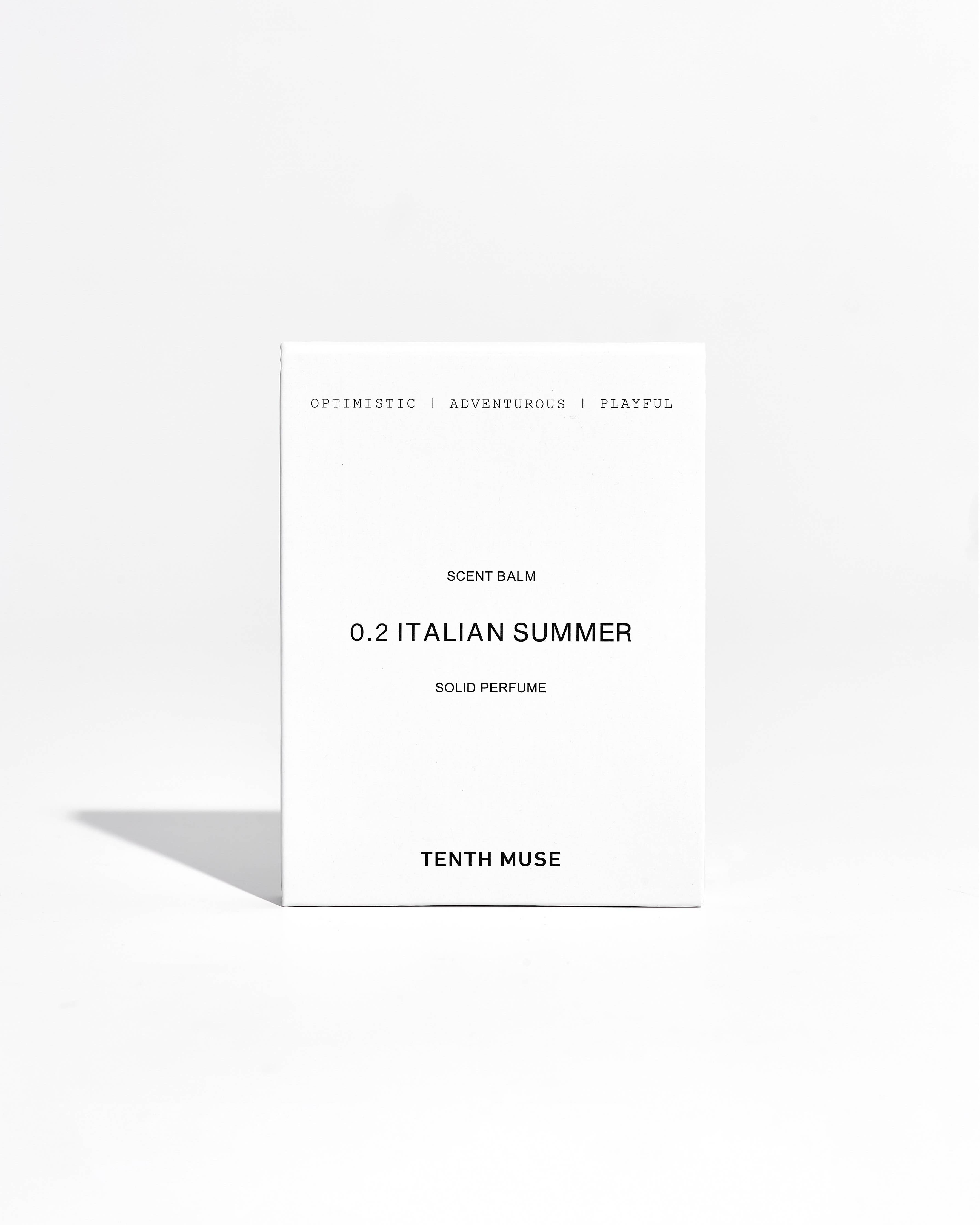 Tenth Muse Italian Summer Perfume Balms