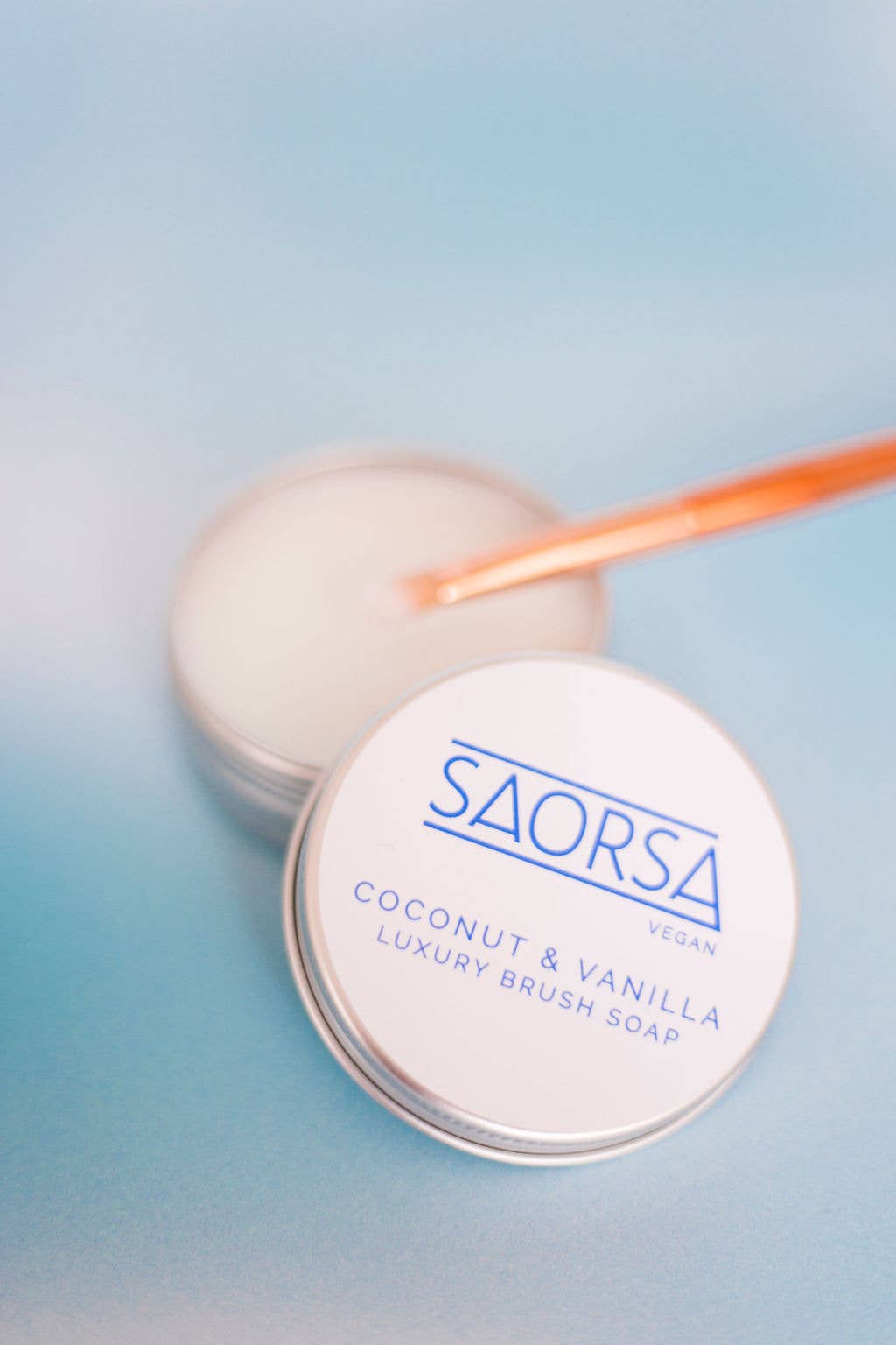 Coconut & Vanilla Vegan Brush Soap SAORSA