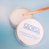 Saorsa Coconut & Vanilla Vegan Brush Soap
