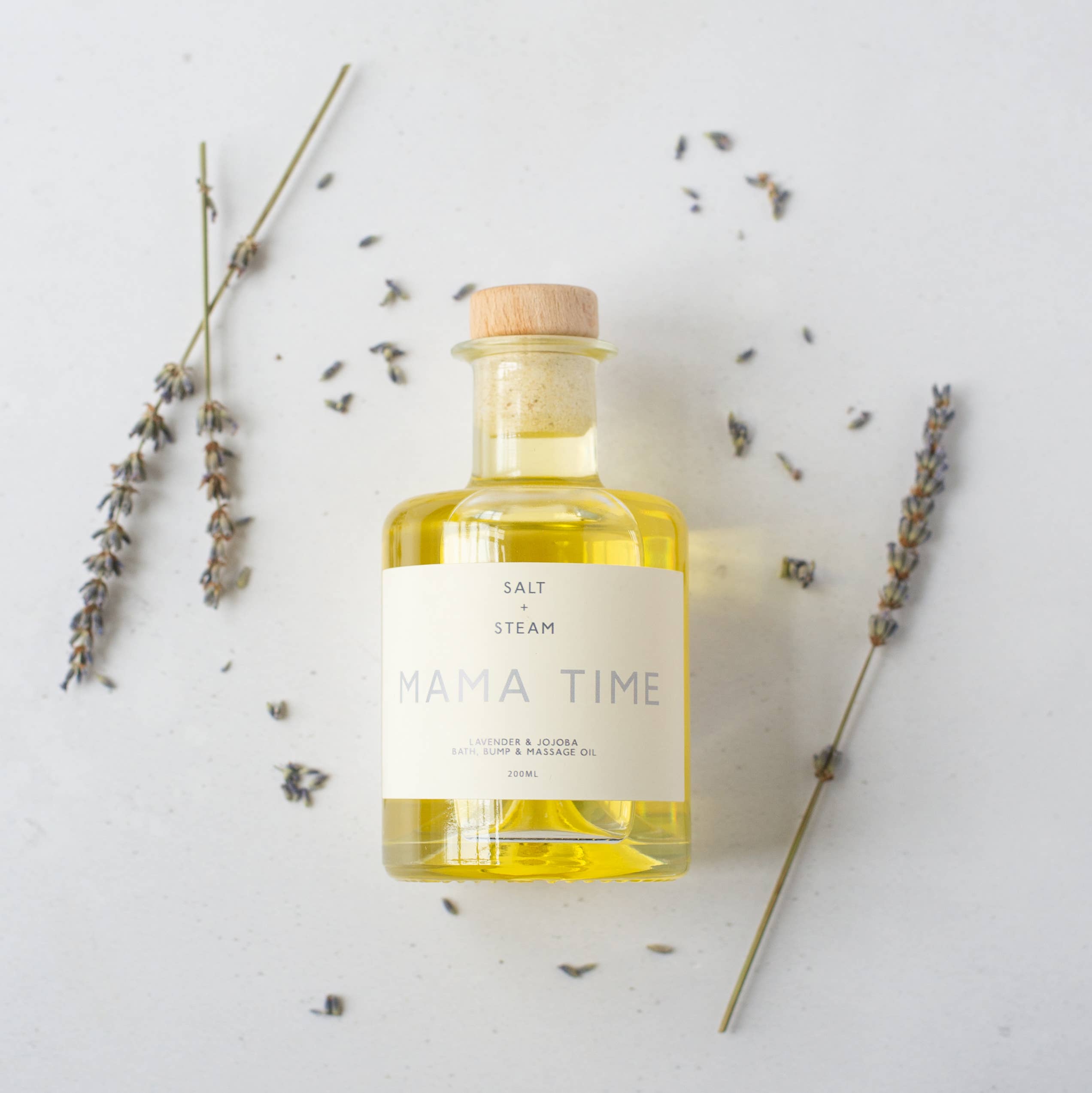 Mama Time - Lavender Bath & Bump Oil 100ml & 200ml: 100ml