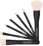 Blending brush with synthetic high-performance bionic bristles