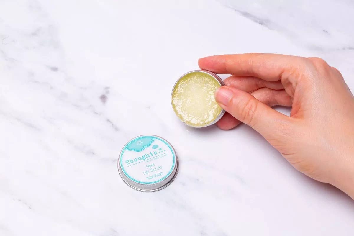 Mint Lip Scrub IT'S THE THOUGHT