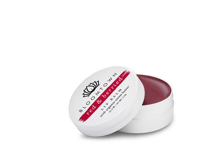 Natural & Vegan Lip Balm: Red & Berried BLOOMTOWN
