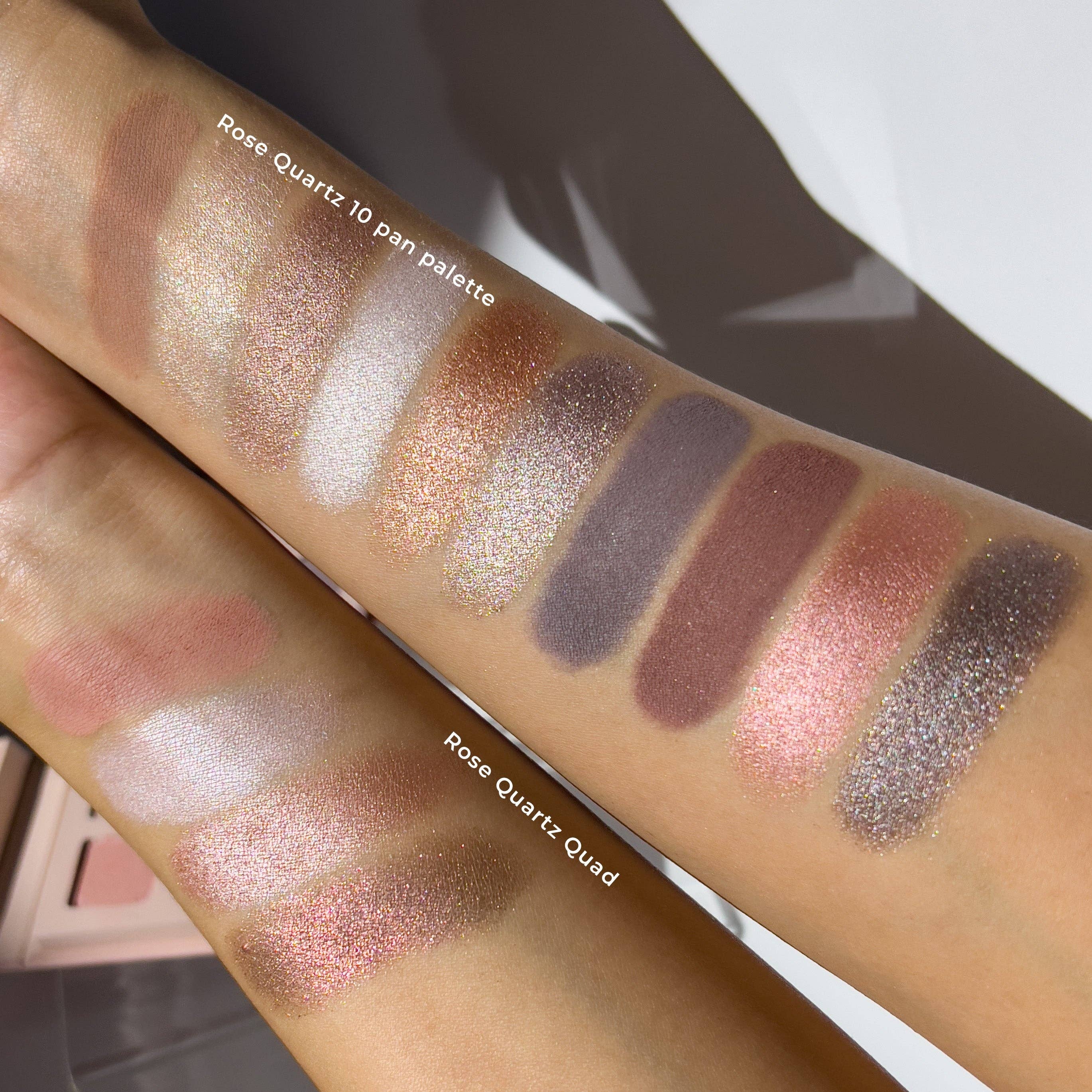 ATHR Beauty Rose Quartz Crystal Eyeshadow Quad