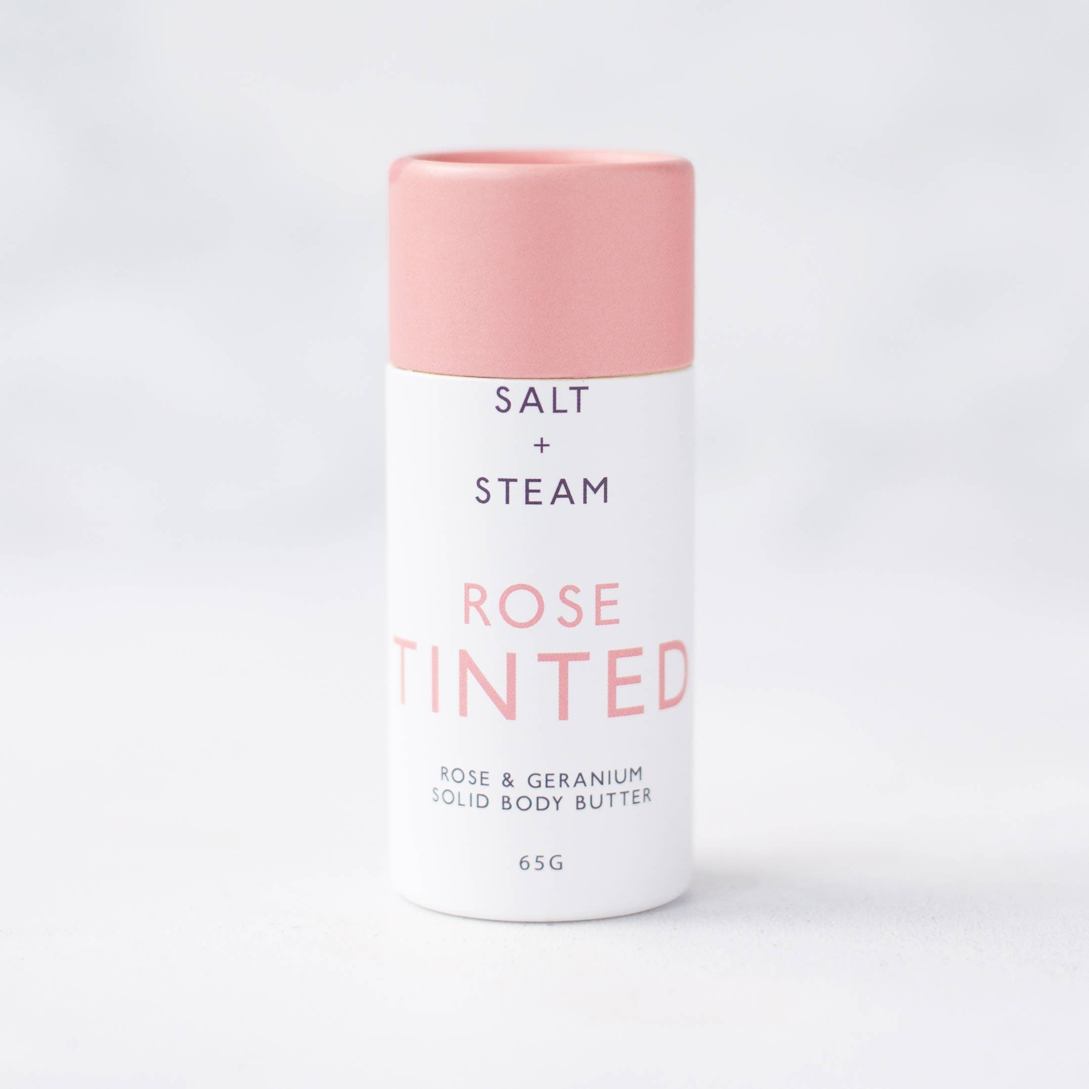 Rose Tinted - Rose Scented Vegan Solid Body Butter Tube 65g