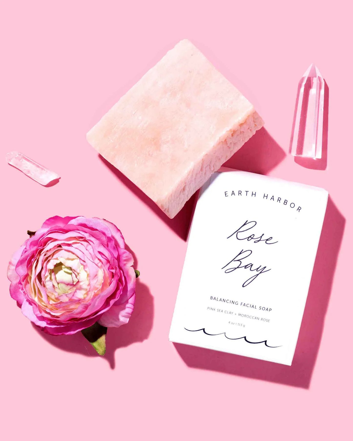 Rose Bay Calming Soap Bar EARTH HARBOR
