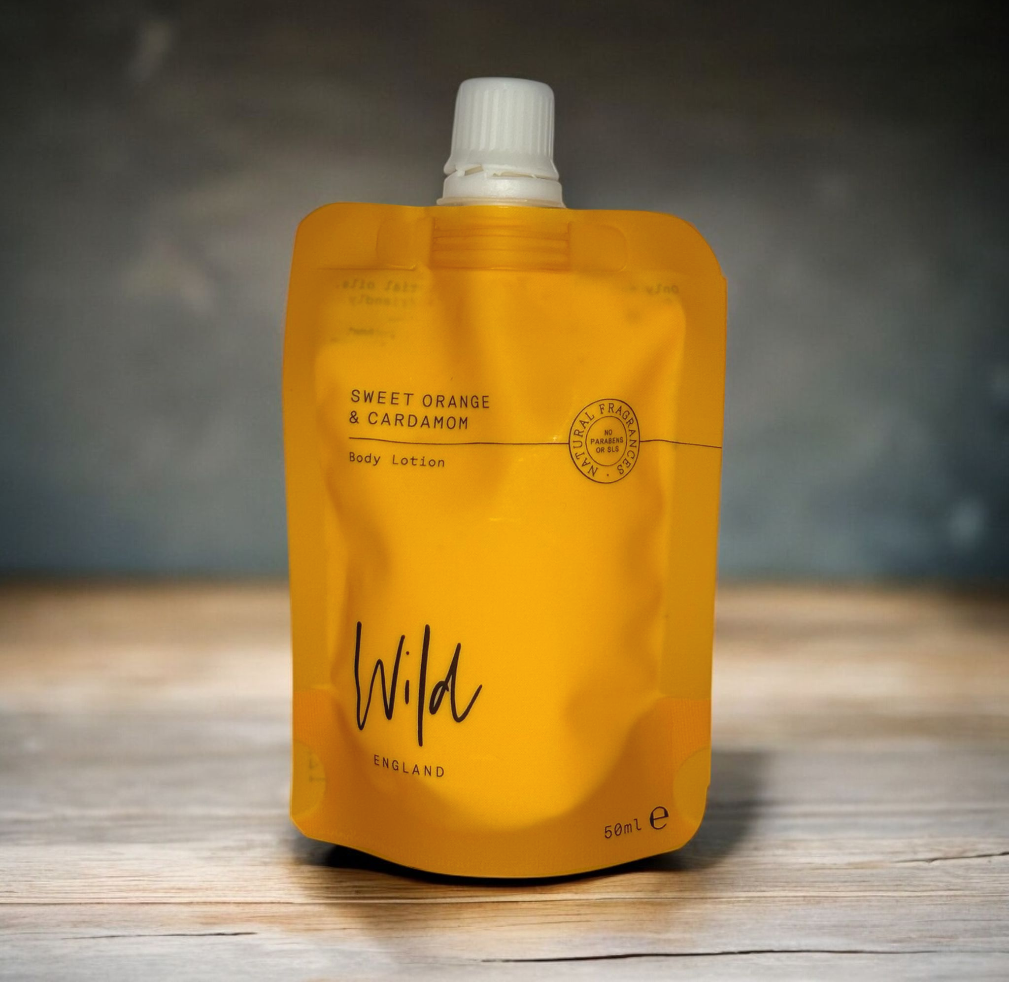 Travel Size Pouch: Body Lotion / Orange + Cardamom