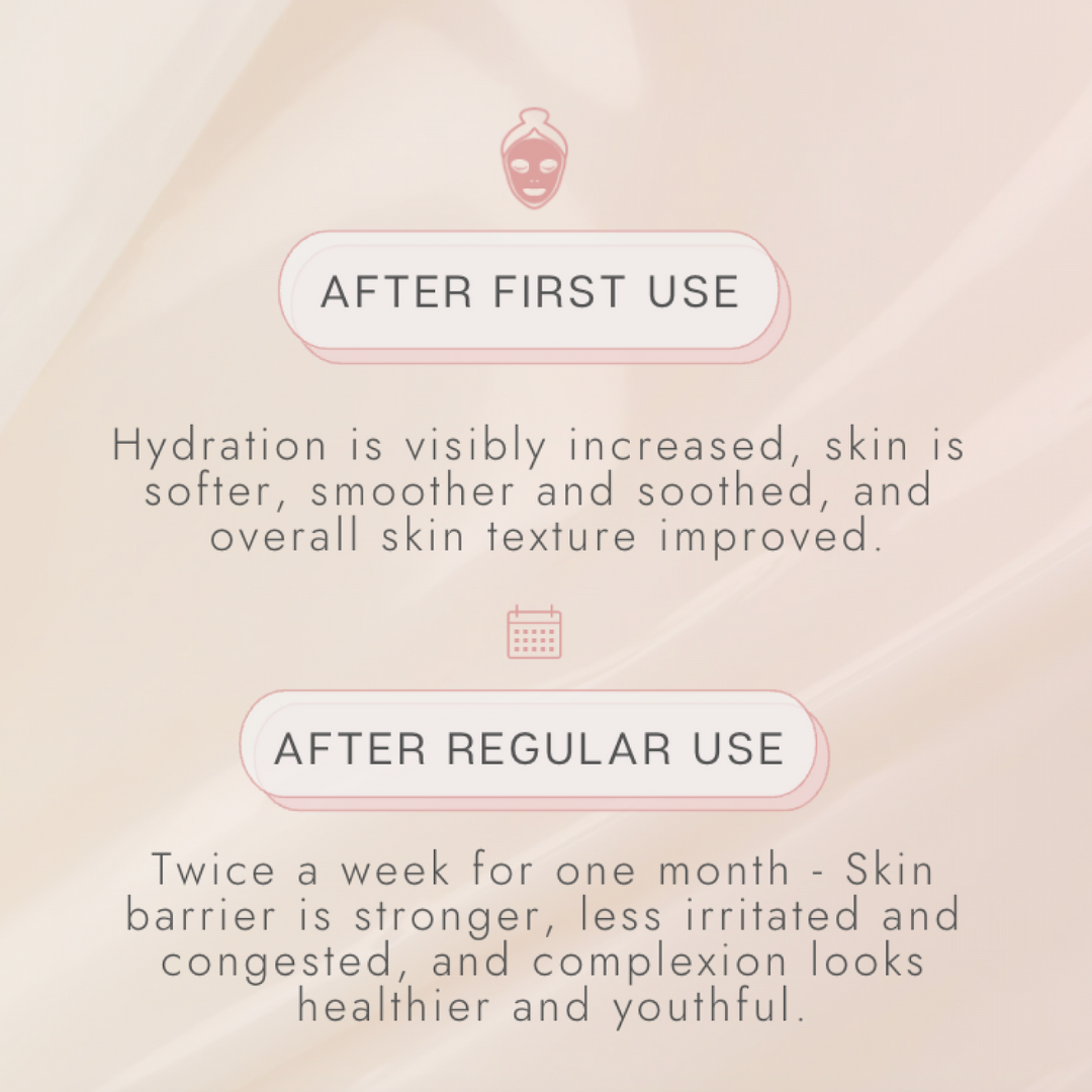 Biodegradable Ultra Hydrating Glow Sheet Mask: Single