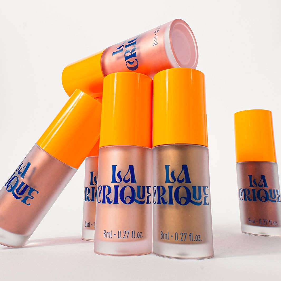 La Crique - Liquid Eyeshadow & Highlighter - Iced Macchiato
