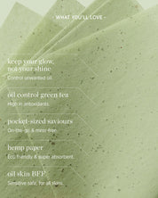 Ere Perez Green Tea Oil Control Paper