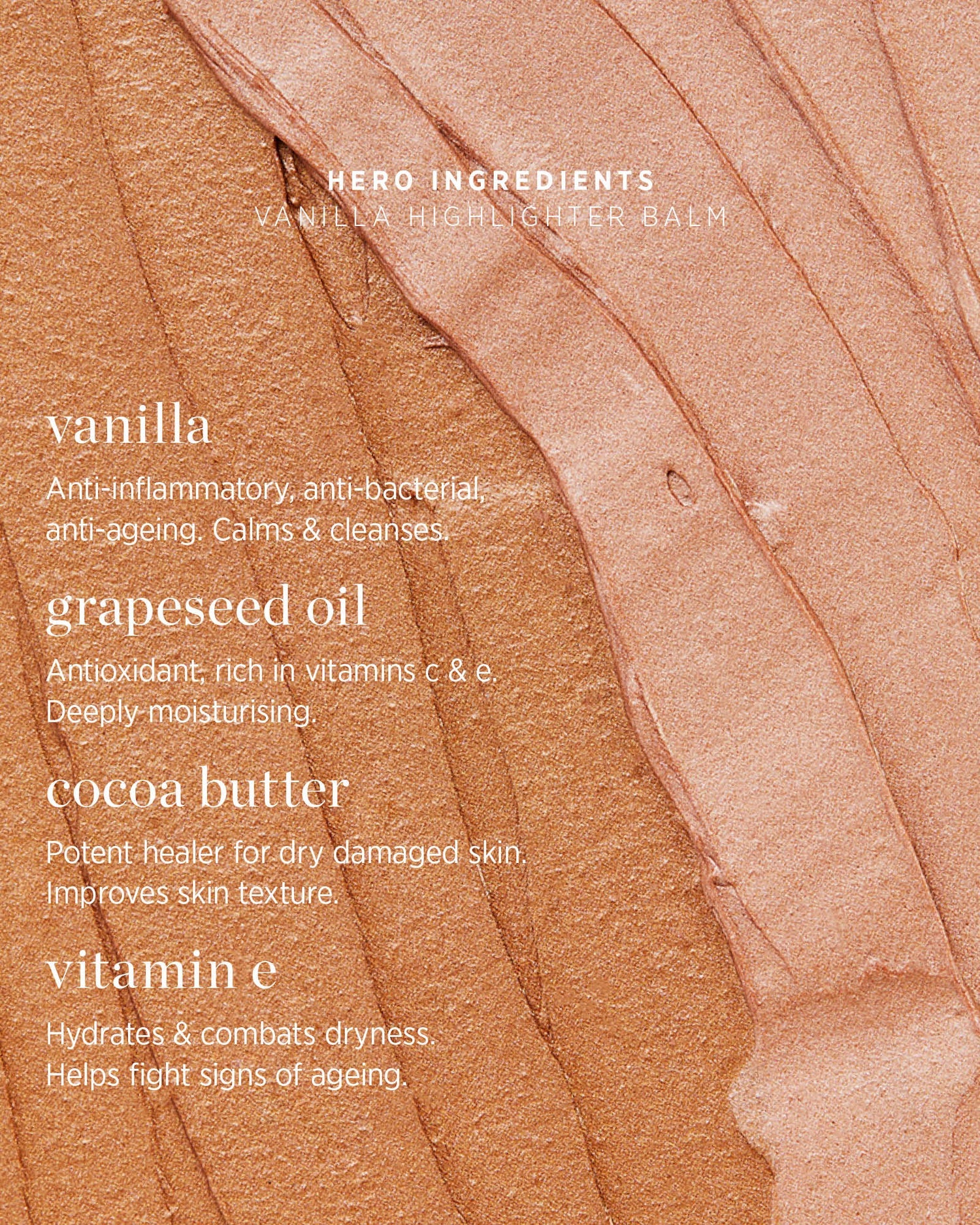 Ere Pérez Vanilla Highlighter Radiant Balm