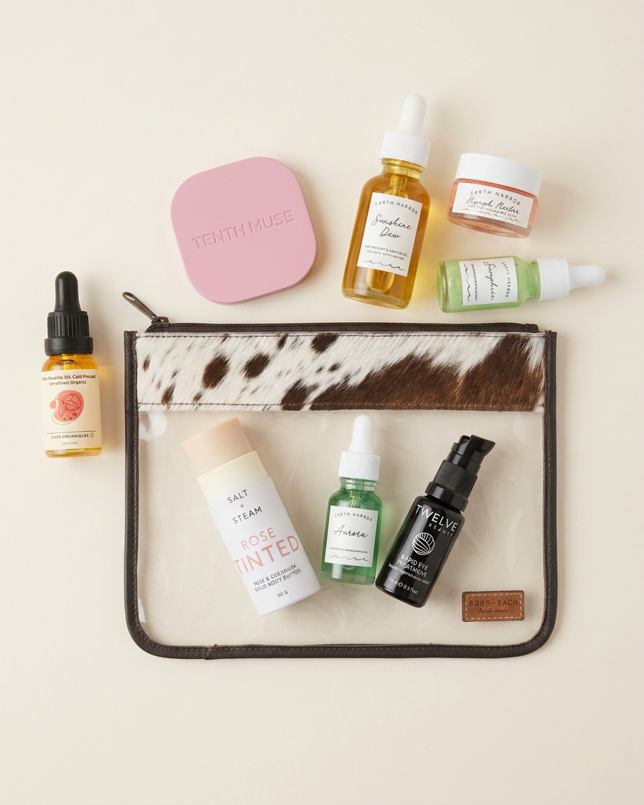 Clear Travel Pouch from Boho Ranch