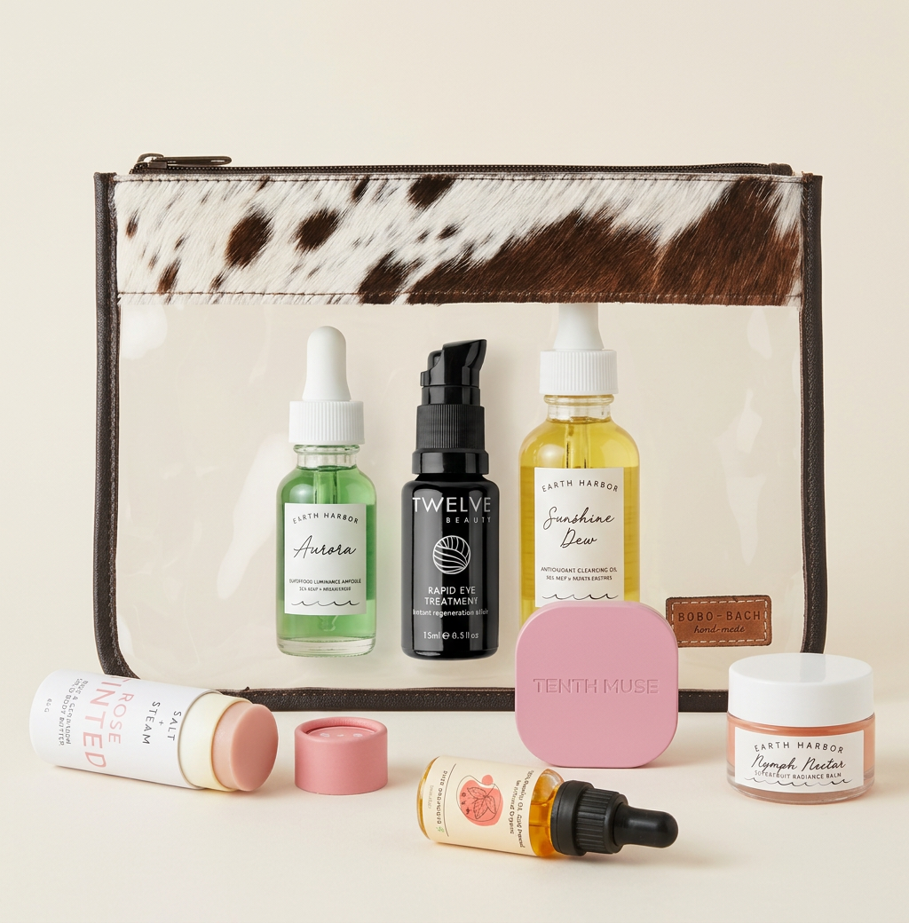 Clear Travel Pouch from Boho Ranch