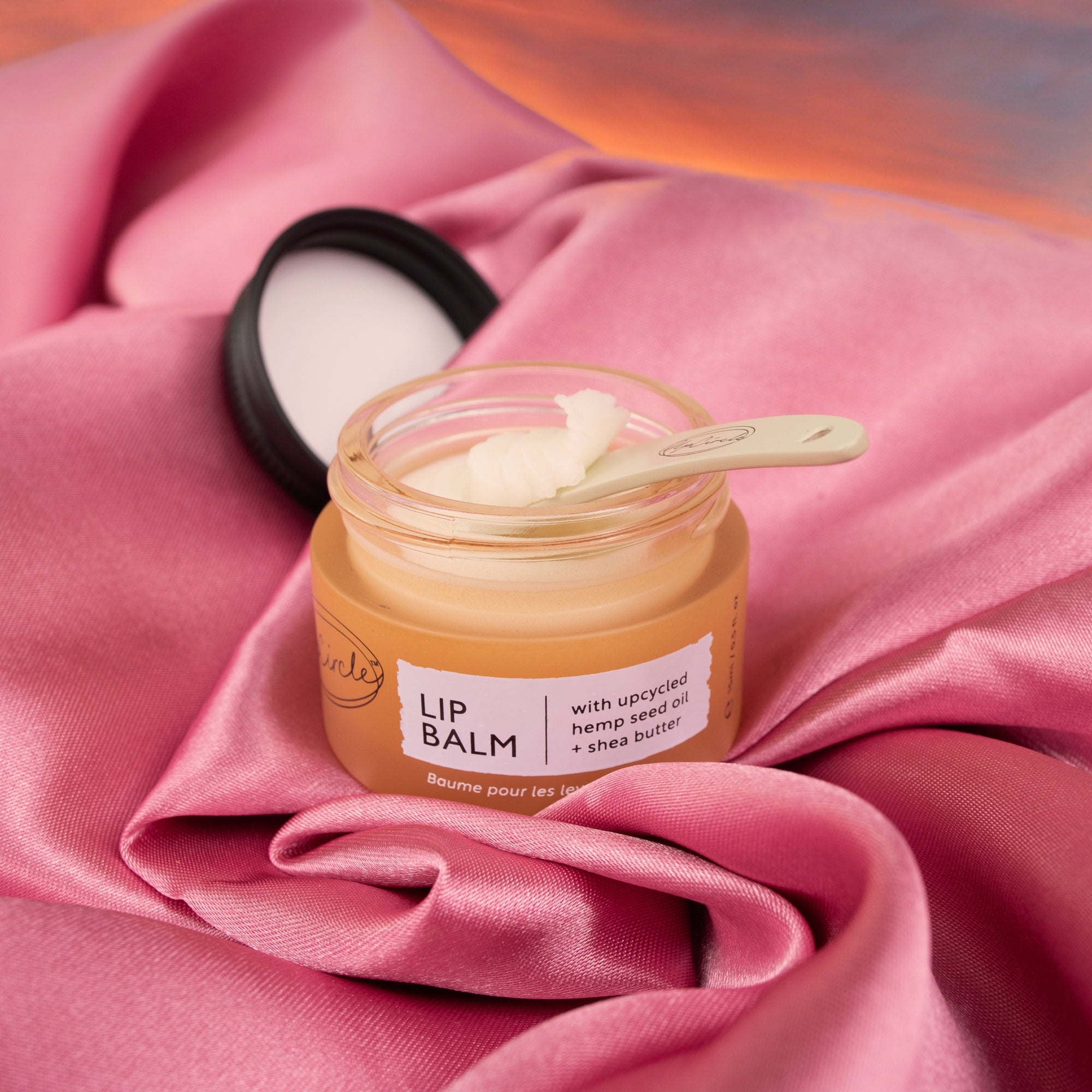 Up Circle Lip Balm with Hemp Seed Oil + Shea Butter