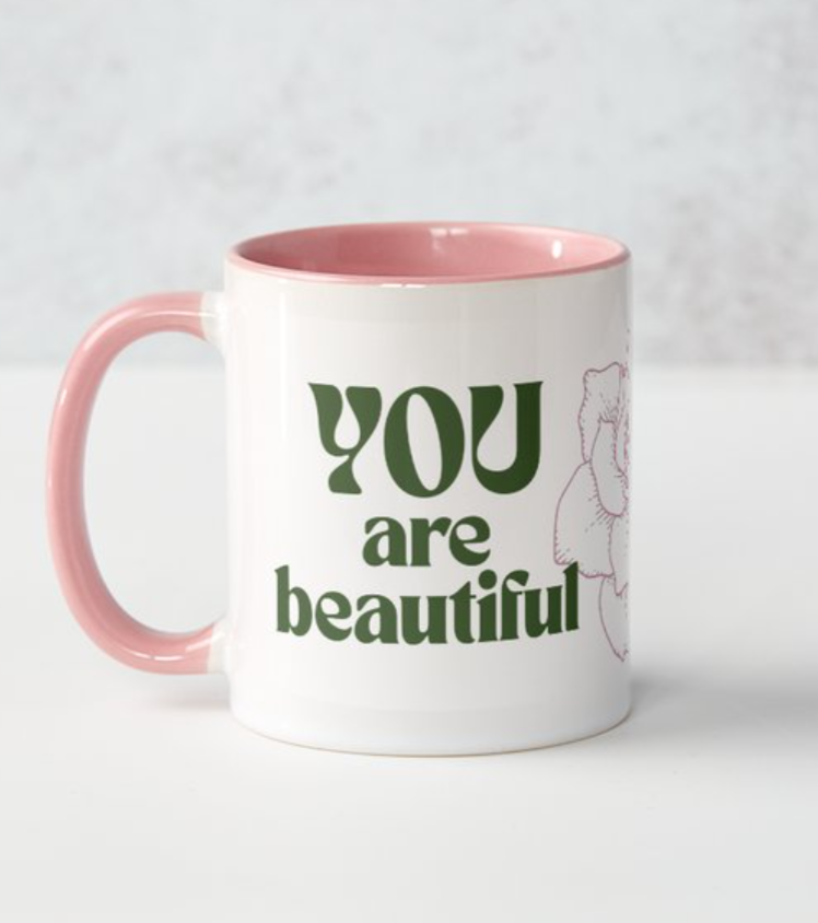 YOU are beYOUtiful Mugs