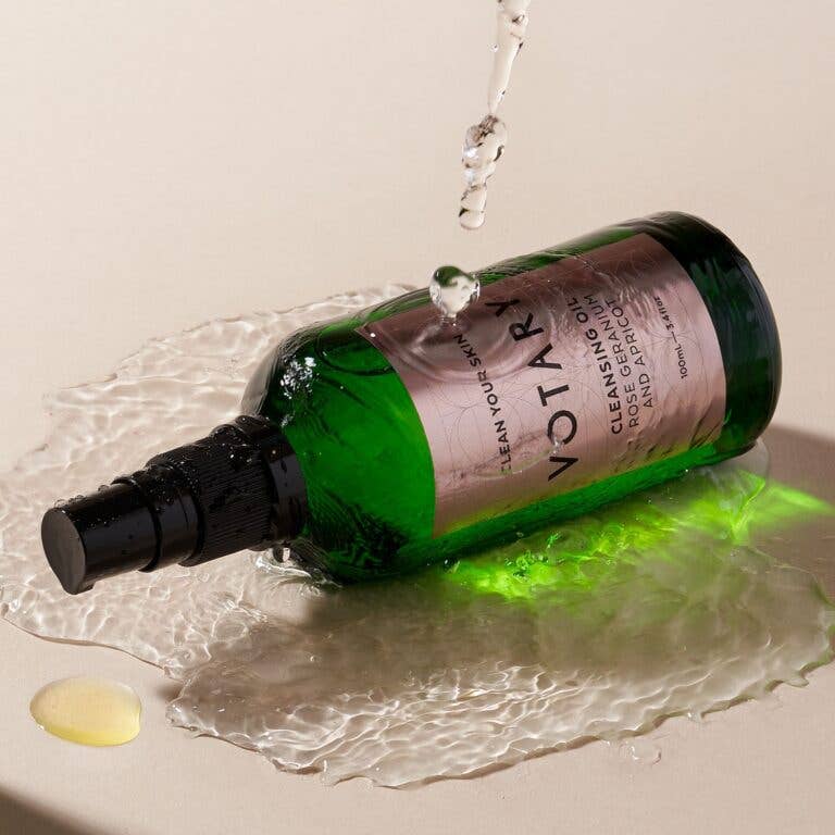 Cleansing Oil, Rose Geranium & Apricot  - 100ml: 100ml