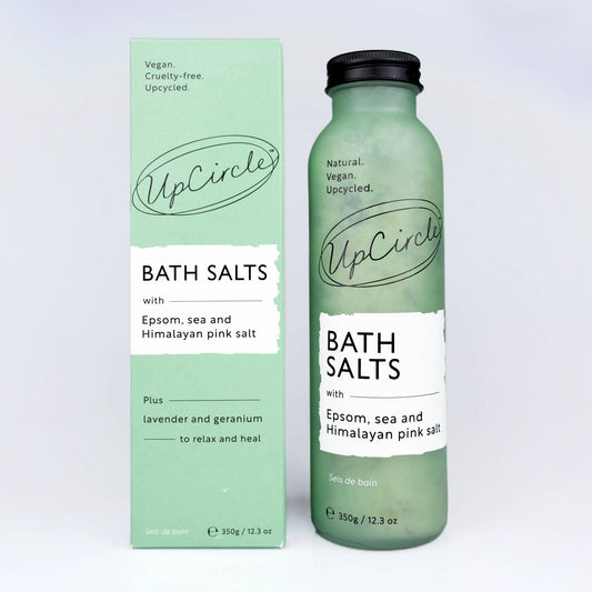 Eco-friendly Bath Salts with Epsom Sea & Himalayan Pink Salt UP CIRCLE