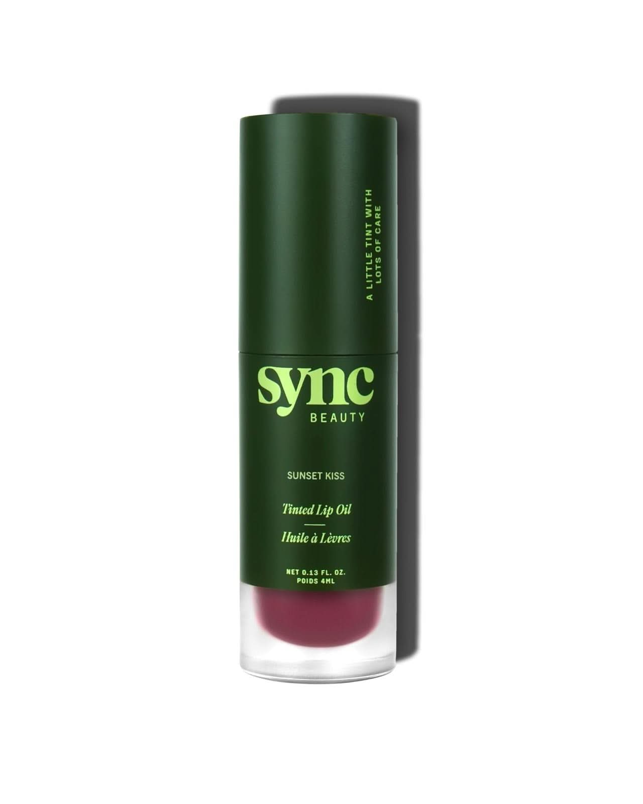 SYNC Beauty Tinted Lip Oil – Sunset Kiss