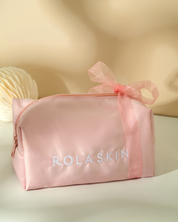 Silk Pouch: Beige Gold