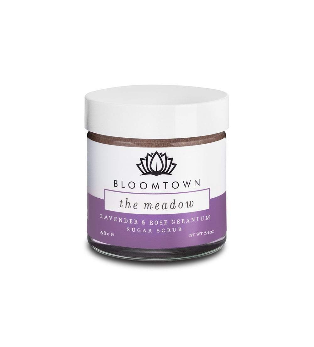 Bloomtown Sugar Scrub – The Meadow (Lavender & Rose Geranium)