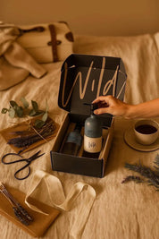Organic Toiletries – Single Bottle Gift Box (475ml): Orange + Cardamon Cleansing Gel 475ml
