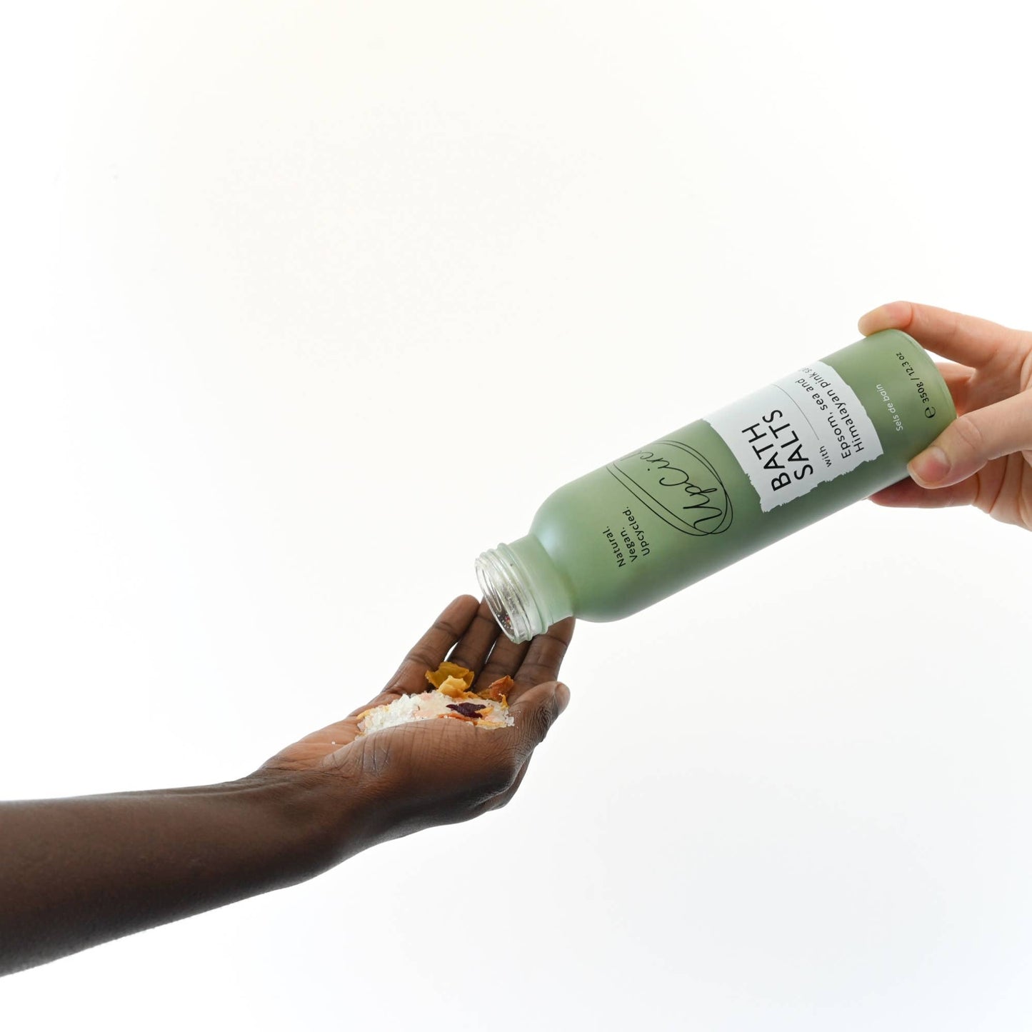 Eco-friendly Bath Salts with Epsom Sea & Himalayan Pink Salt UP CIRCLE