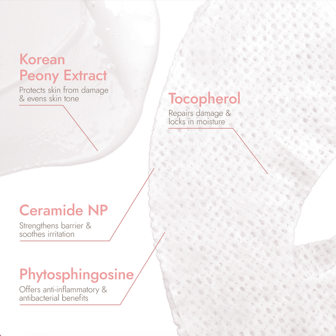 Biodegradable Ultra Hydrating Glow Sheet Mask: Single
