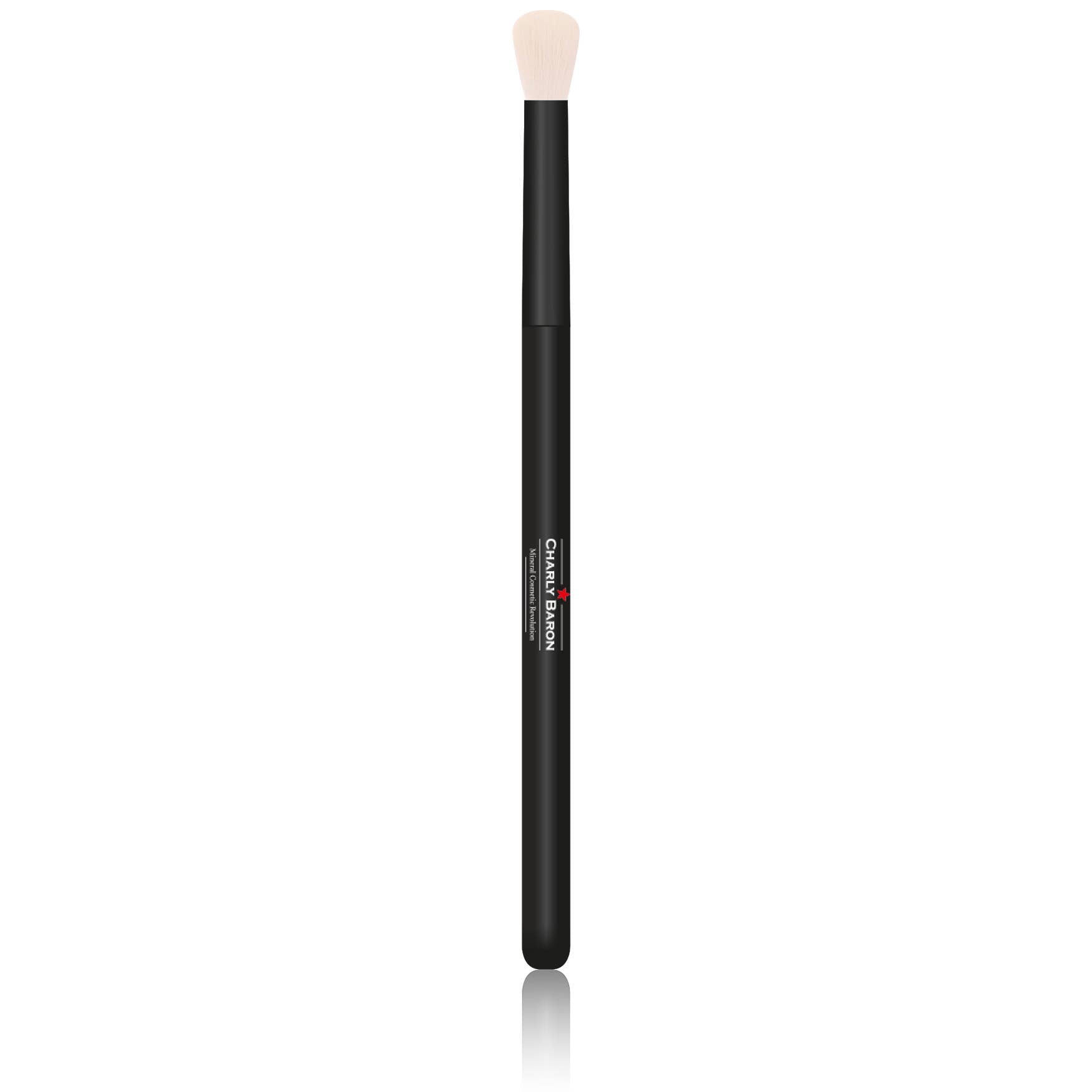 Blending brush with synthetic high-performance bionic bristles