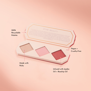 Crystal Charged Cheek Palette: Amber