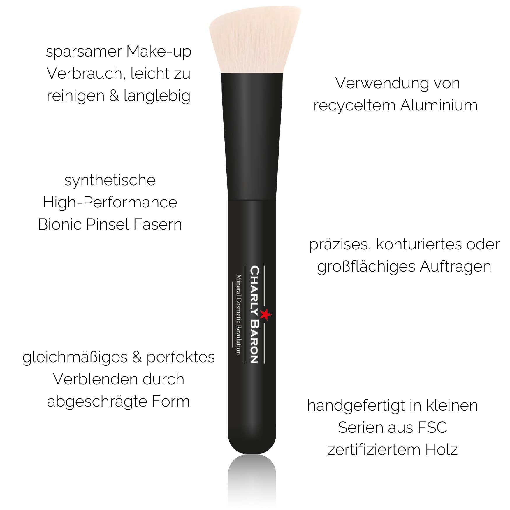 Charly Baron Contouring Brush - high Performance Bionic Bristles